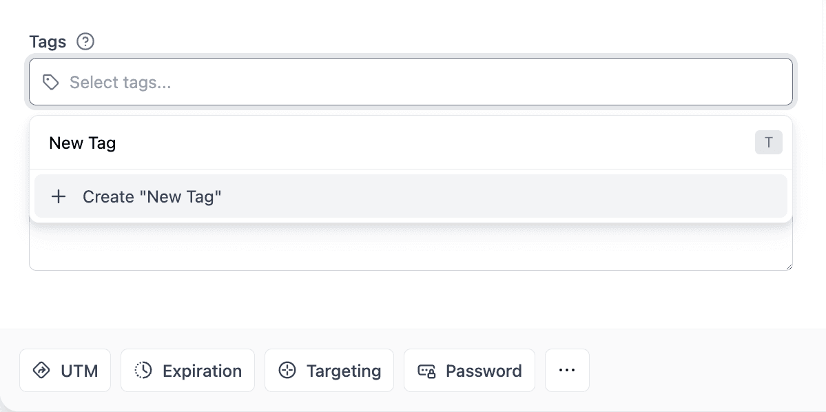 Input the name of the label you want to create